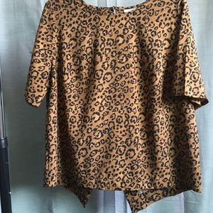Cheetah print top!